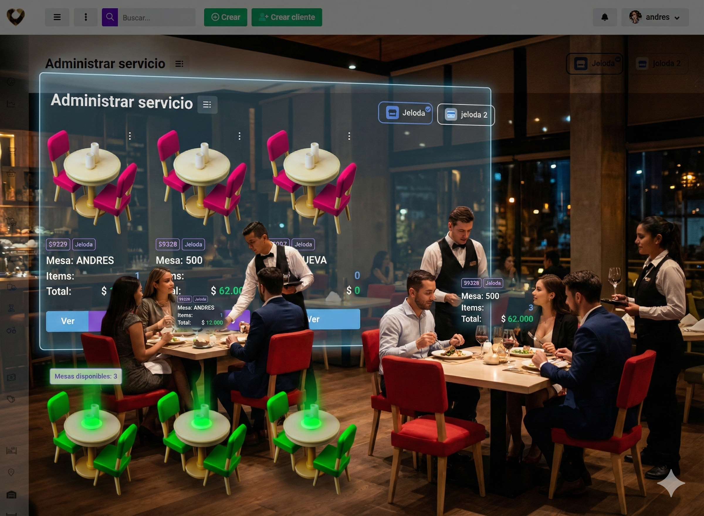 Módulo Restaurante Jeloda